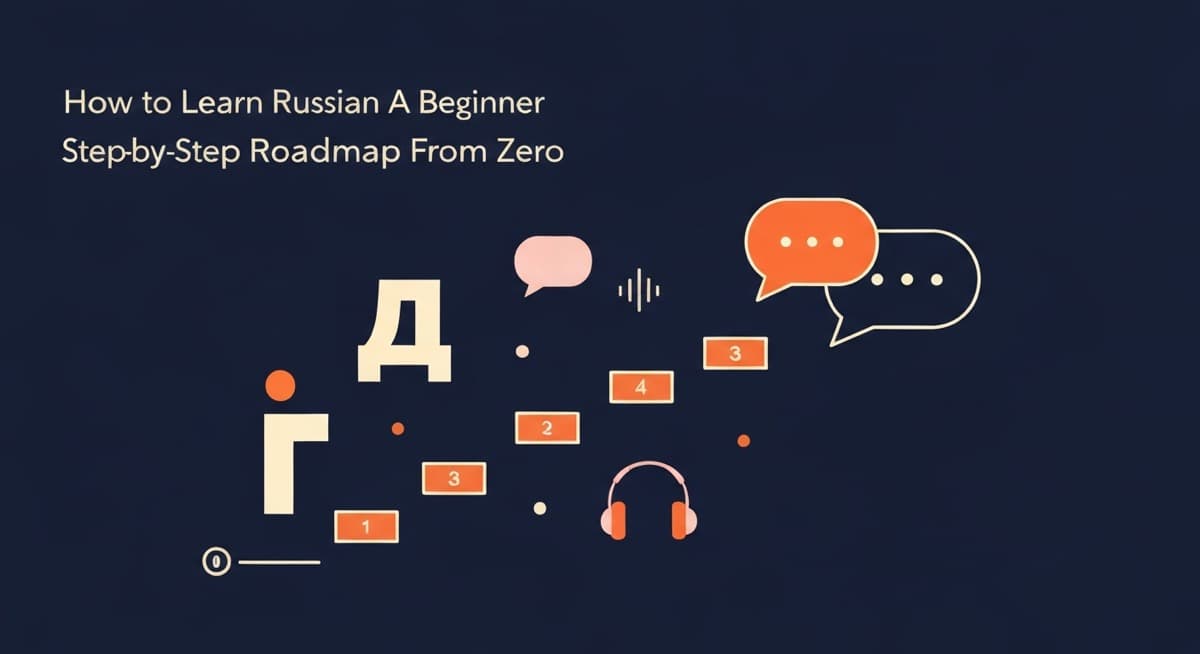 How to Learn Russian: A Beginner Step-by-Step Roadmap From Zero